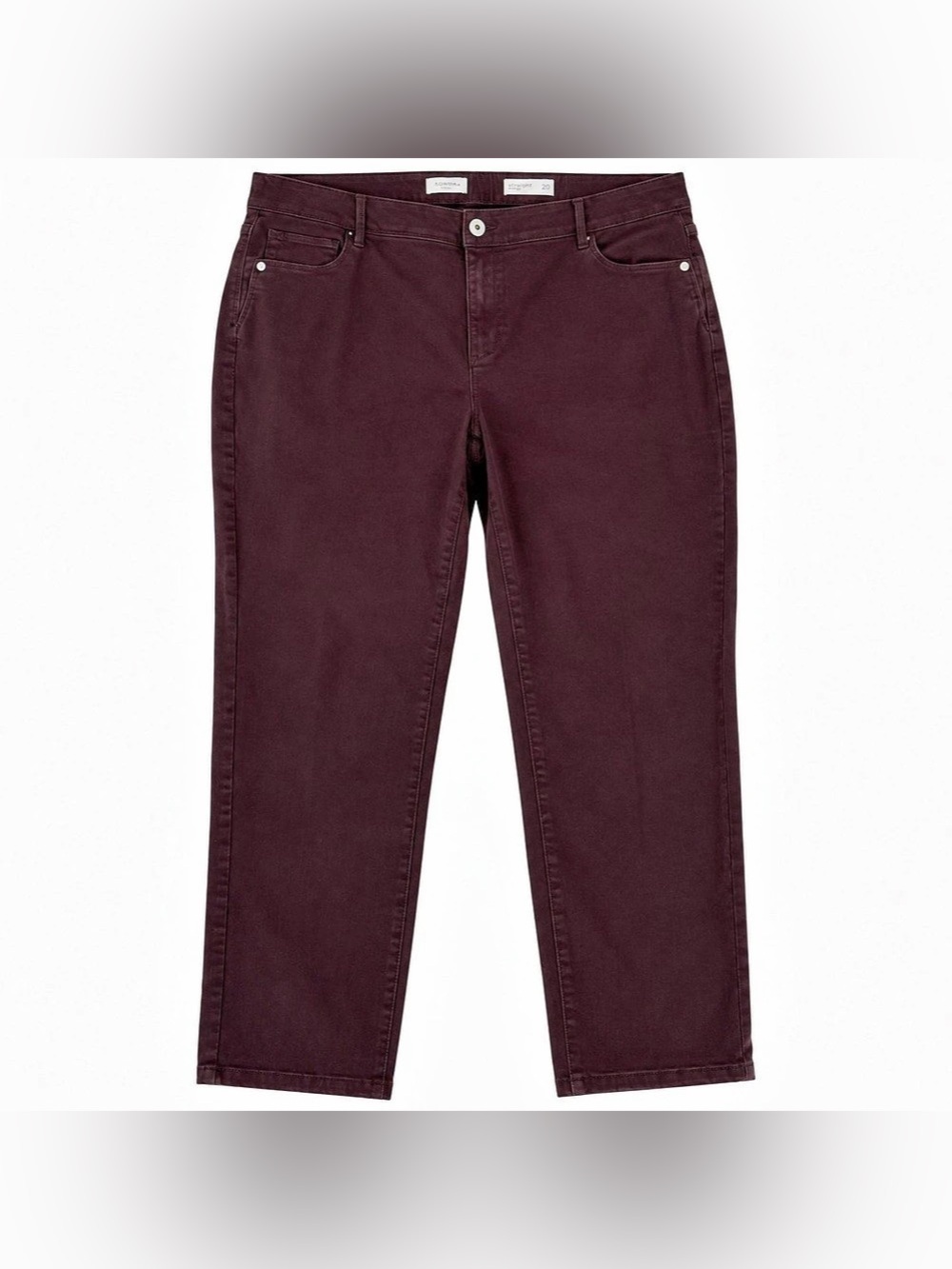 J. Jill Authentic Fit Straight Leg Jeans in Purple Size 20 Like New